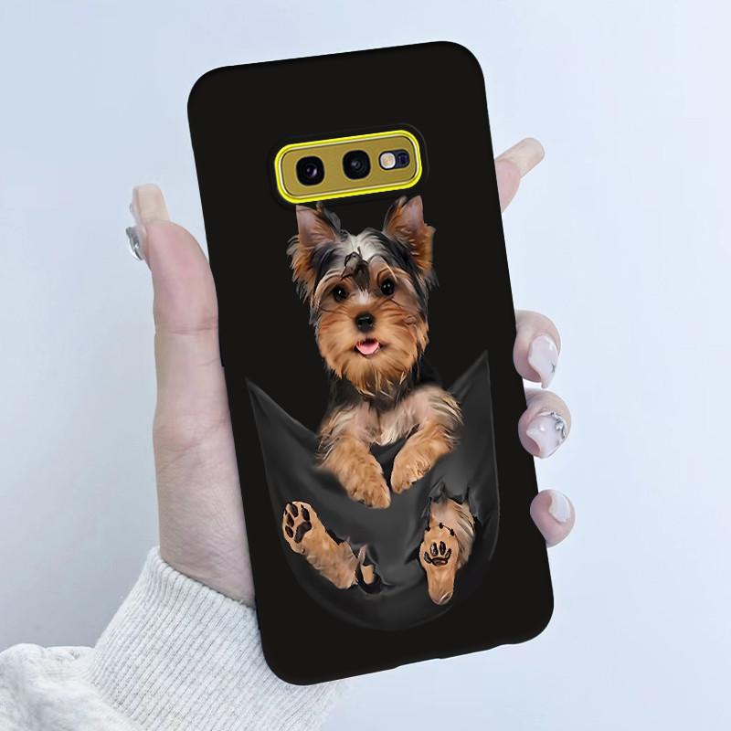 For Samsung Galaxy S10e Phone Case Flower Girls Design Soft Silicone TPU Back Housing for Galaxy S10E S10 E SM-G970F/DS Covers