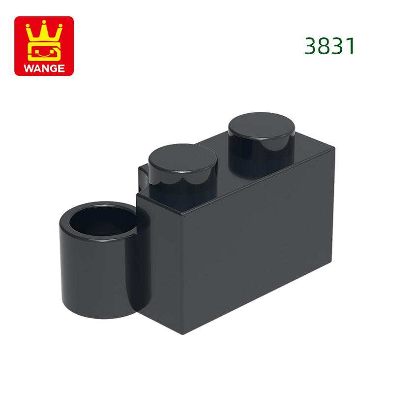 122Pcs/Lot 3831 Hinge 1x2 Lower Part Building Blocks MOC Technical Accessories Compatible with Brick Children Toys Gift Box about 122pcs