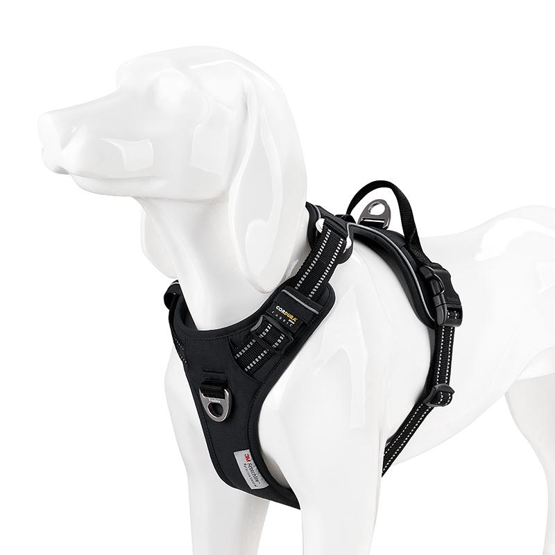 Pet Harness No Pull Nylon Reflective Dog Harness Adjustable Comfortable Control Step-In Brilliant Truelove Tlh5654