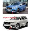 2PCS ABS Chrome Front Fog Light Lamp Cover Molding Trim For Volvo XC90 2016-