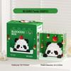Square Zoo Santa Claus Panda & Tiger Building Blocks - Compatible with Lego, Ideal Gift