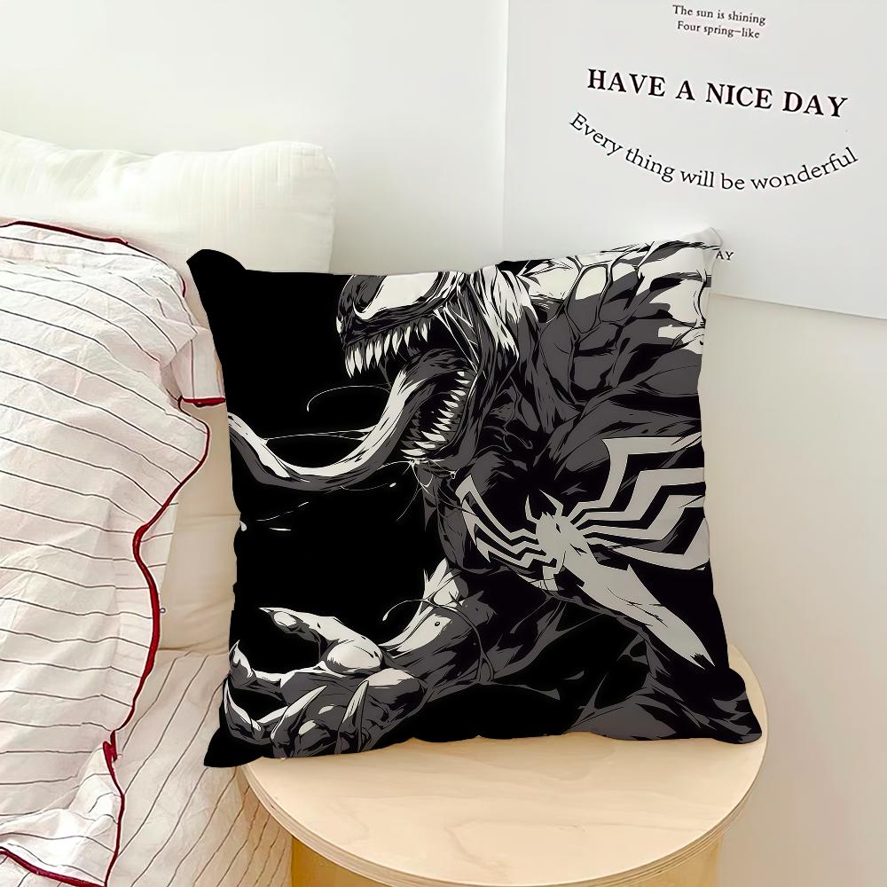 Movie Cool Art V-Venom Ml Cushion Cover Comfortable Soft Hogar Pillowcase For Sofa Living Room Bed Home Decor Protective Covers