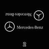 BLZ3   Rearview Mirror HD LED Projector Puddle Lamp For Mercedes Benz AMG A B C E S GLC Class W205 W213 W222 W253 Car Accessories