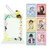 HAGOROMO Assassination Classroom Koro-Sensei Acrylic Card Holder with 6 Decora Fashion Cards Anime Collectible Stand Keychain