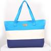 Women Stripe Canvas Handbag Summer Beach Shoulder Bags Messenger Tote Hand Bag