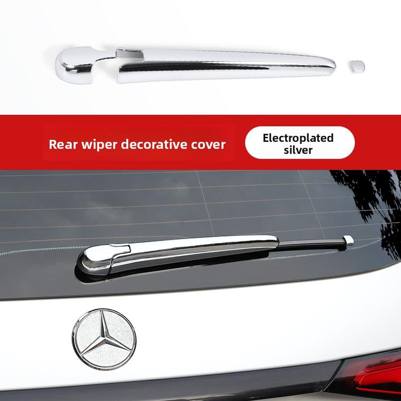 Suitable for Mercedes-Benz Rear Glass Wiper Body Decoration Cover GLE GLB GLS GLA GLC260L EQA EQB Modification Sticker