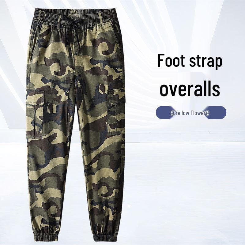 

Men s Elastic Camouflage Cargo Pants: Wear-Resistant, Multi-Pocket, Skinny Fit, with Increased Crotch for Work Safety. 180 (suggested 140-160 jin)