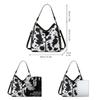 Simple Women Large Capacity Tote Bags High Quality Ladies Printing Crossbody Bags Versatile Retro PU Leather Female Handbags