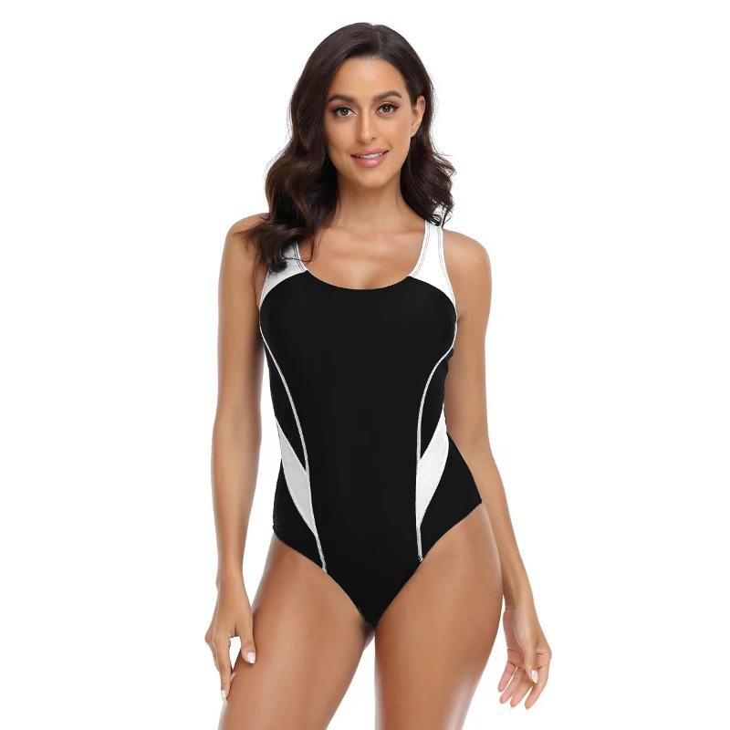 2025 Sports One Piece Swimsuit Women Swimwear Professional Sport Bathing Suit Surfing Swimsuits Swimming Suit Backless Bikini