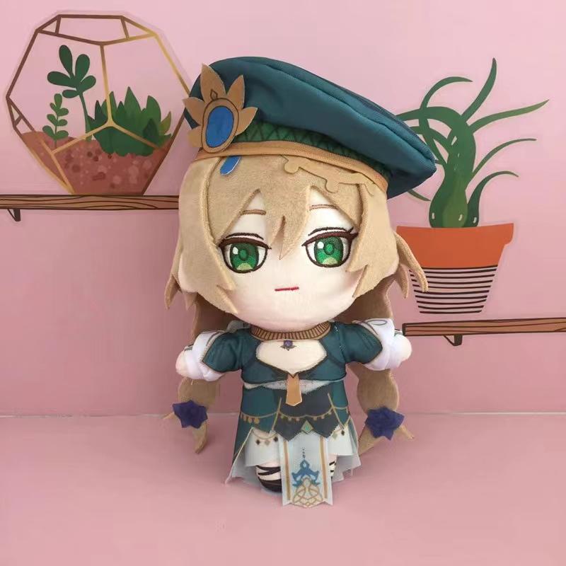 Anime Genshin Impact Plush Doll Toy Kaveh Morax Zhong Li Xiao Hu Tao Ayato Game Cute Soft Stuffed Pillow Kids Gift 20cm
