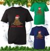 Merry Slothmas Christmas TShirt Santa Sloth Yoga Xmas Yoga Lovers Gift Tee Top