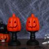 Spooky Eyeball Halloween Cat Pumpkin Lamp Black Cat LED Pumpkin Light  Ghost Festival Decor