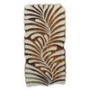 Handcarved Printing Block Wooden Texile Stamp Leaf Brown Stamp Blockprint