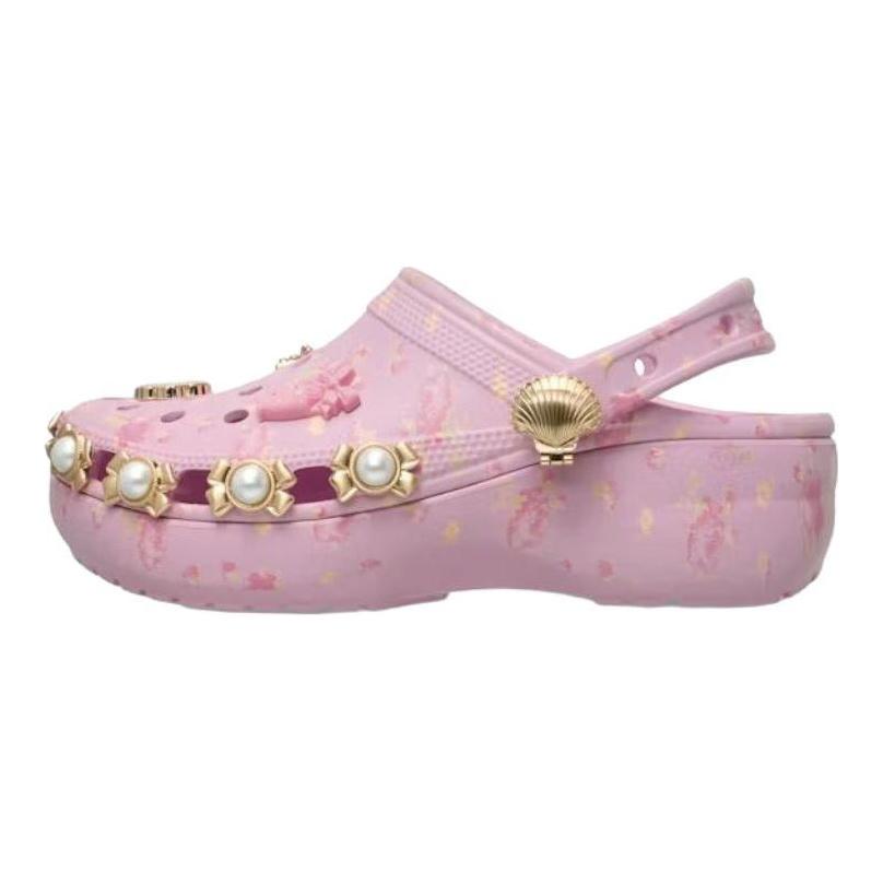 Crocs Classic Platform Clog Clogs Women's Ballet Pink 212788-6GD