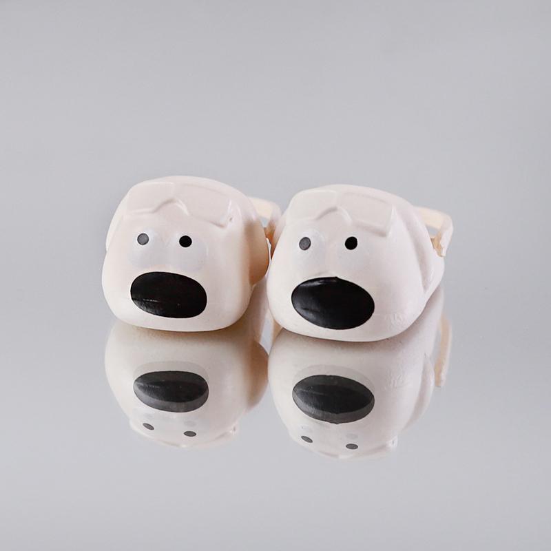 2Pcs 1:12 OB11 Big Nose Dog Shoe Doll Classic Shoes Suit For Ob11 1/12 Bjd Detachable Doll Gsc DOD YMY Doll Accessories