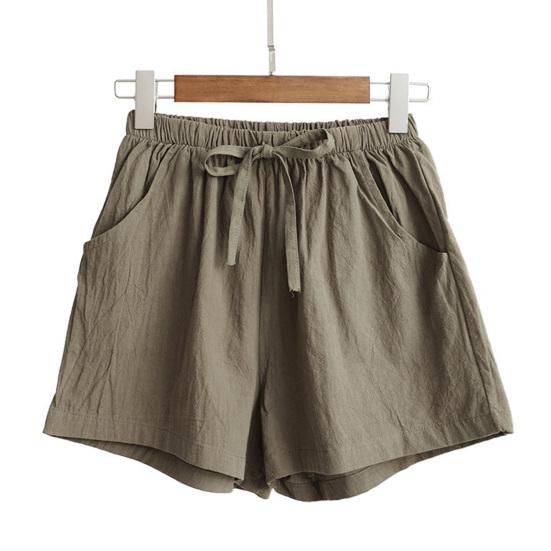 Sommer Shorts Hohe Taille Streetwear Schnell Trocknend Einfach Weiter Beinteil Damen Lässig Outdoor