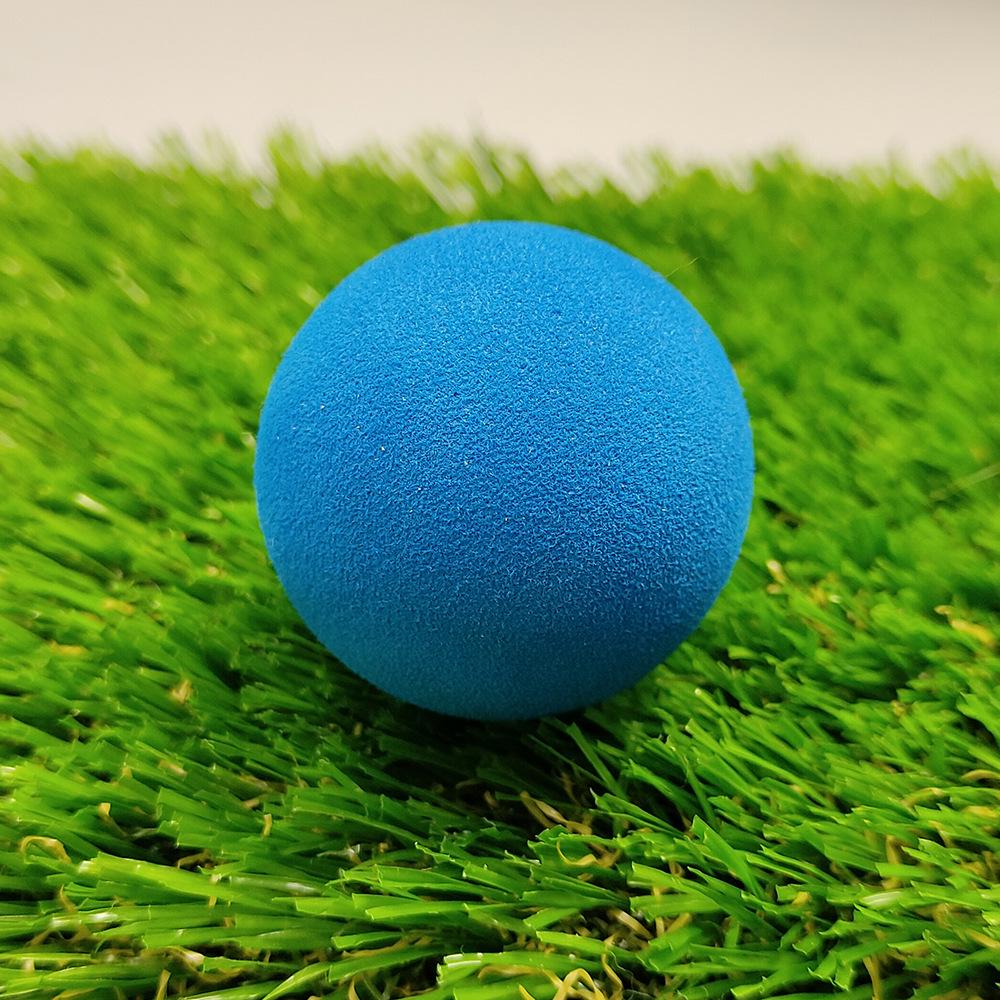 Foam Golf Practice Balls - 42mm Colored Soft EVA Sponge Balls for Indoor Training