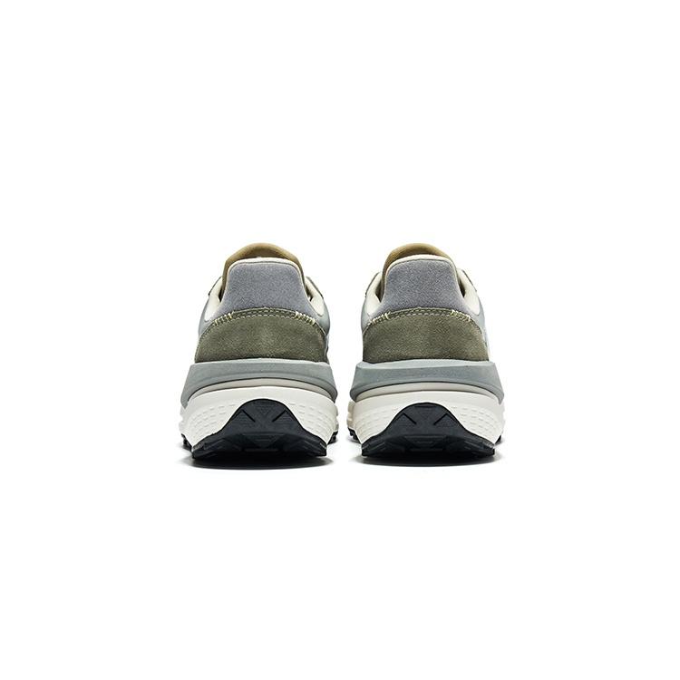 SAUCONY JAZZ RENEW Mesh, Nylon Slip Resistant Abrasion Resistant Low Top Casual Running Shoes Unisex Gray Green S79040-6