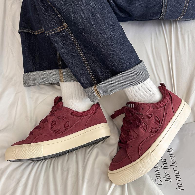 Fashion 2025 Autumn New Niche Design Low Top Casual Canvas Sports Shoes for Men's Fashion Trend Versatile Comfortable Platform sneakers