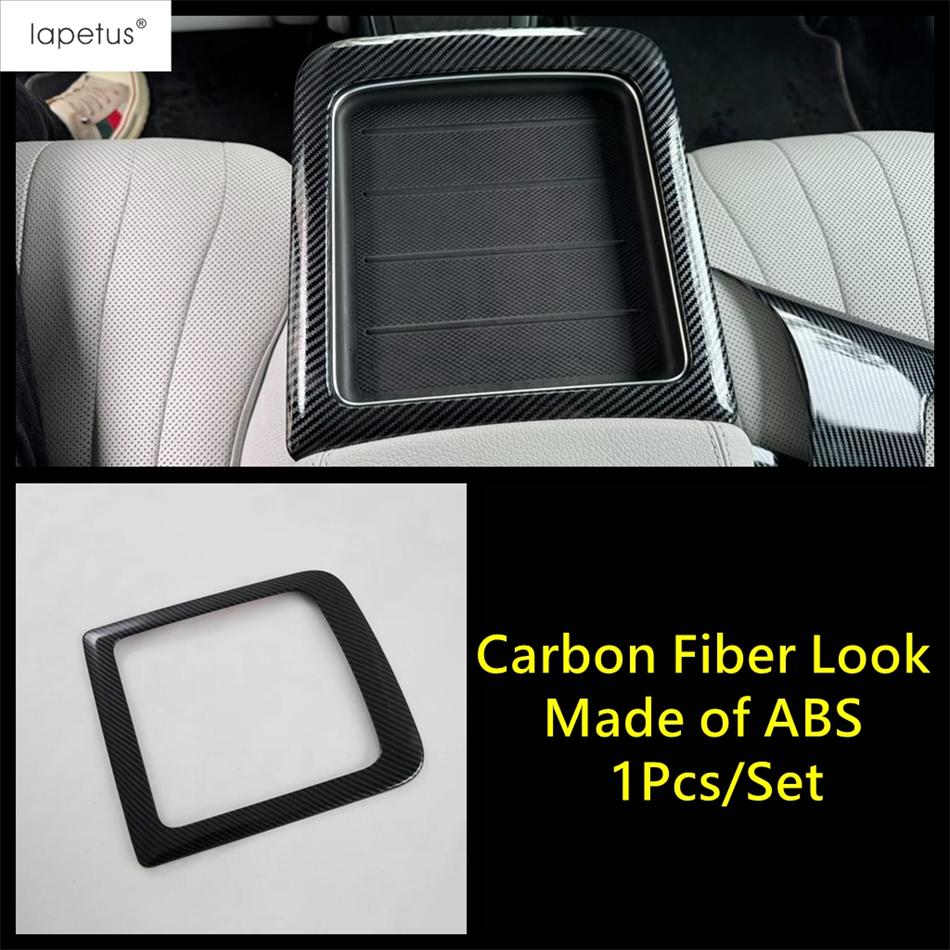 Rear Armrest Box AC Air Panel / Gear Shift / Water Cup / Hand Brake Cover Trim Accessories For Benz E-Class W214 E300 2024 2025