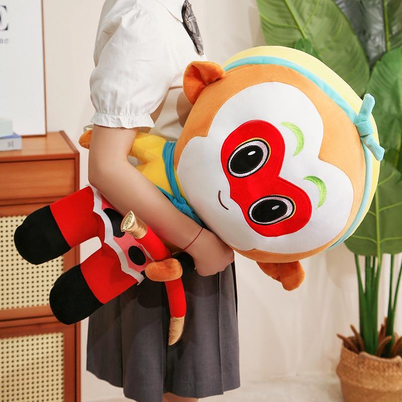 30/50/70cm Chinese Fairy Game Sun Wukong Plush Doll Cartoon Monkey King Animal Plush Toy Fun Doll Gift For Boyfriend