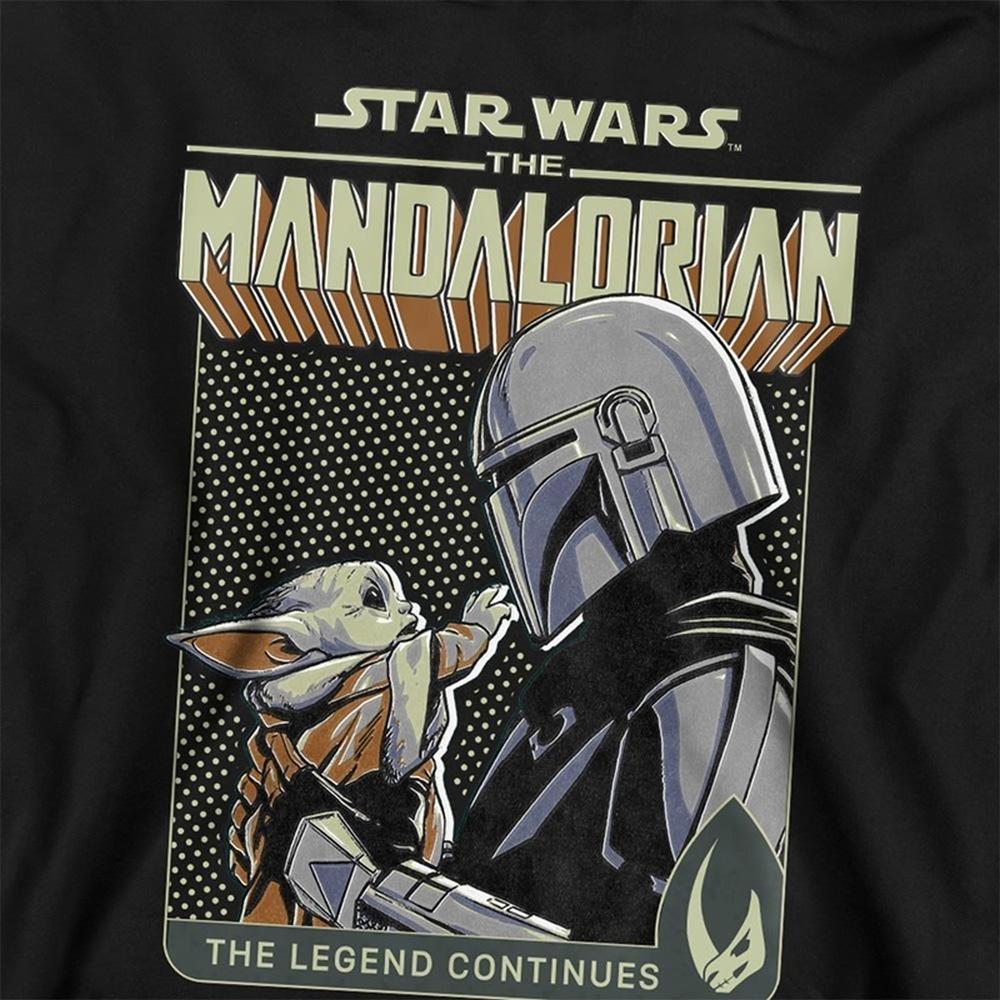 Star Wars The Mandalorian Childrens/Kids Legend Continues Grogu Hoodie
