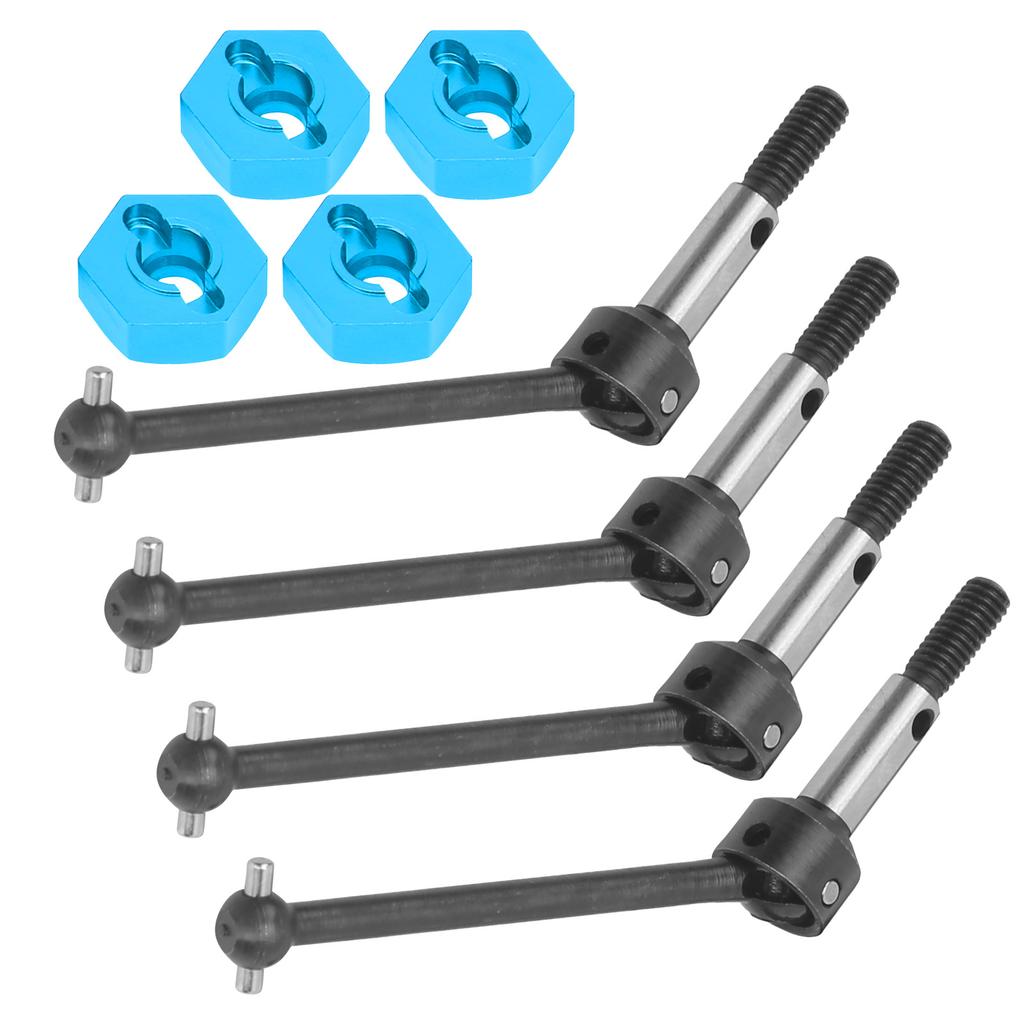 CVD Metal Drive Shaft Transmission Axle with Adapter for Sakura D3 XIS S TB03 TB03D TB03RBlue