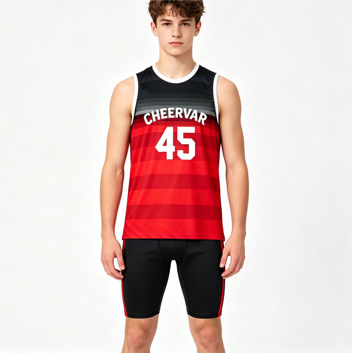 Sublimation Youth 7v7 Football Jersey Vibrant Colors Fade Resistant 7v7 Football Uniform Jerseys&S чёрный