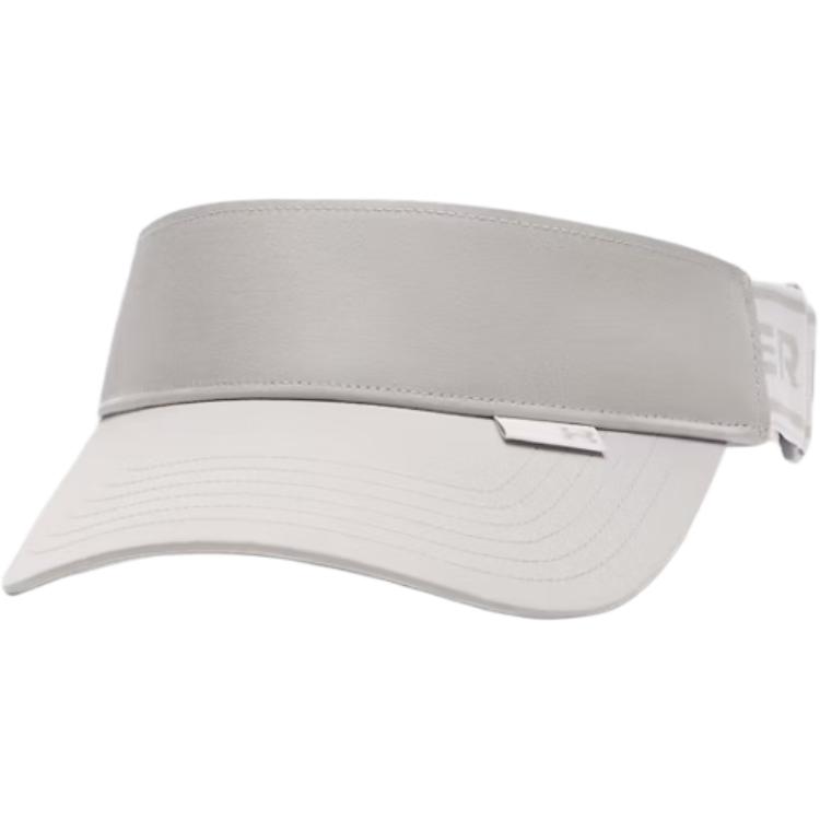 Under Armour Cotton Visor Cap Unisex White 6006124-069 ONE SIZE