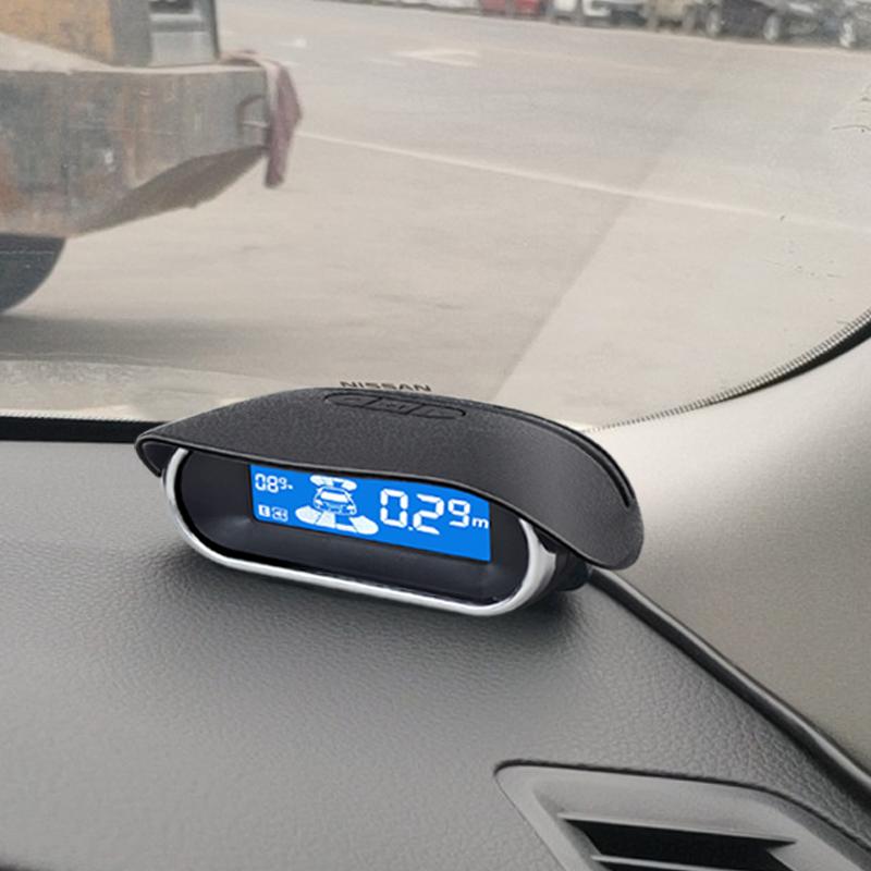 4 Parking Sensor Parktronic Car Automobile Reversing Backup Radar Electronics Rear Auto Detector Backing Assistance Kit Buzzer