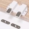 Magnetic Push Latch Heavy Duty Push To Open ABS Strong Suction Double-headed Cabinet Door Push Latch for Kitchen Drawer