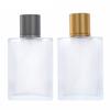 1PC 50ml/100ml Screw Top Sandblasted Glass Perfume Bottle Liquid Spray Empty Bottle Frosted Dispenser Bottle Makeup Sub-Bottling