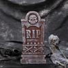 Yard Decoration Props Tombstone Ghost Tombstone Ornament Skull Tombstone Halloween Tombstone