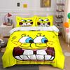 Yellow Face with Smile. Bedding Sets Duvet Cover Sets Duvet Covers Pillowcases(1 * Duvet Cover 2 * Pillowcases, Without Duvet Insert)