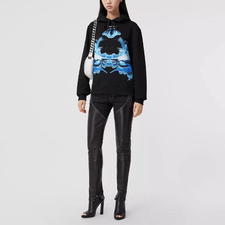 Burberry Sweatshirt Women's Black (Unisex) Sweatshirts 80407861