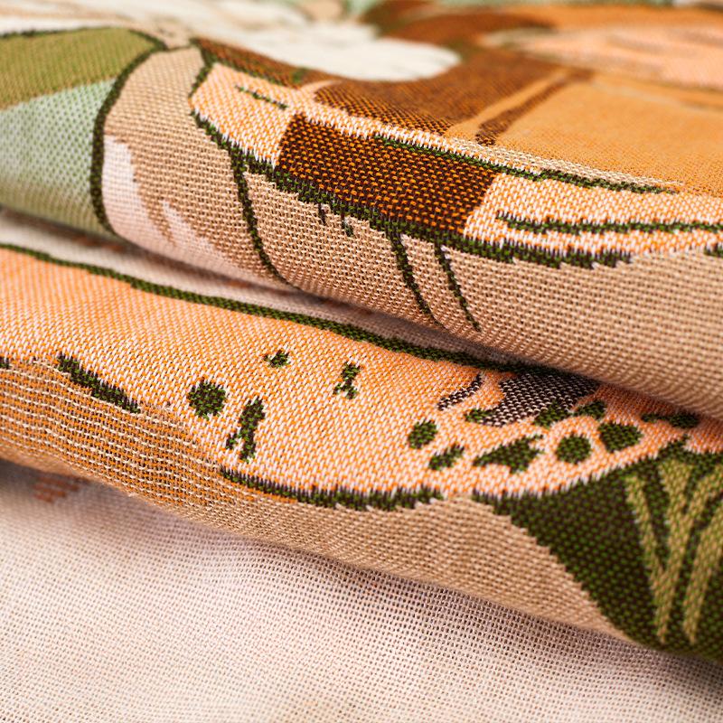 Prosop de baie drăguț cu desene animate din muselină de bumbac pur 80x160cm, model jacquard cu animale, super absorbant, moale, confortabil, prosop mare pentru uz casnic în toate anotimpurile