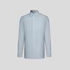 VICUTU Men's Vertical Stripe Business Casual Long Sleeve Shirt
