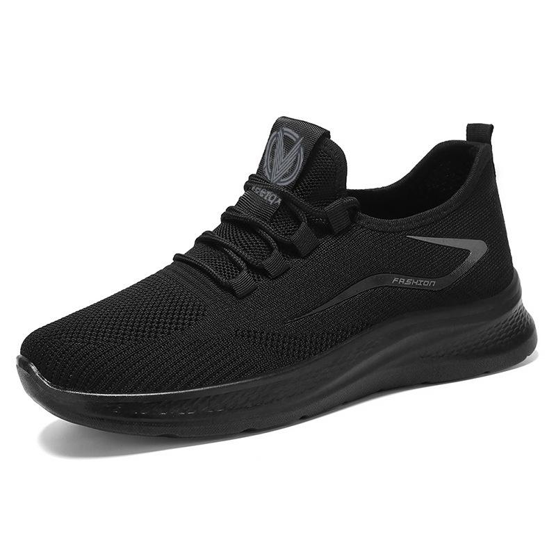 Fashion Spring and summer new breathable men's shoes, thin, soft soled, anti slip, wear-resistant running sports and leisure shoes