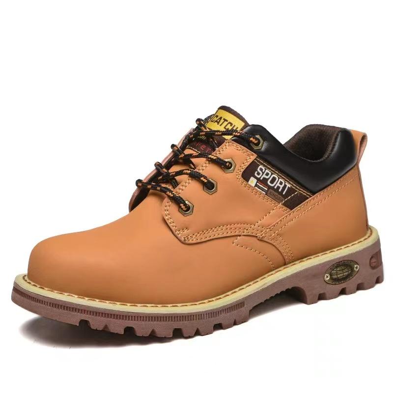 

British Style High-top Indestructible Work Safety Boots Outdoor Military Boots Tooling Boots Steel Toe Boots Desert Boots 46