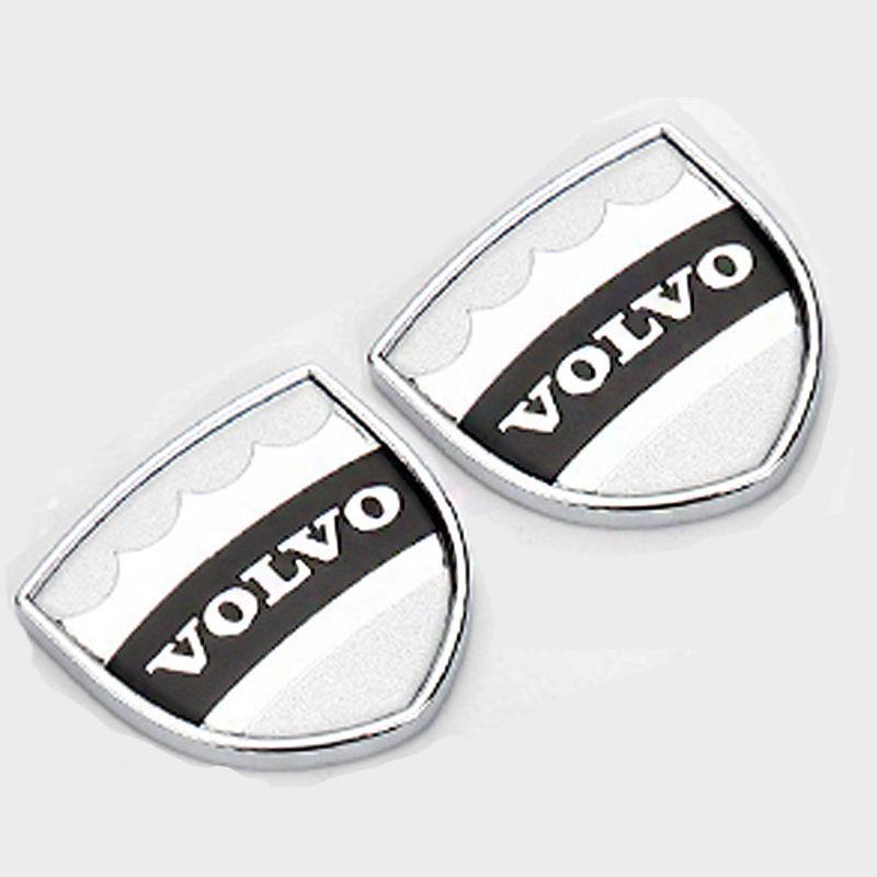 Metall-Autodekals für personalisierte Logos: Kompatibel mit Volvo S60, S90, XC60, XC90 Emblemen