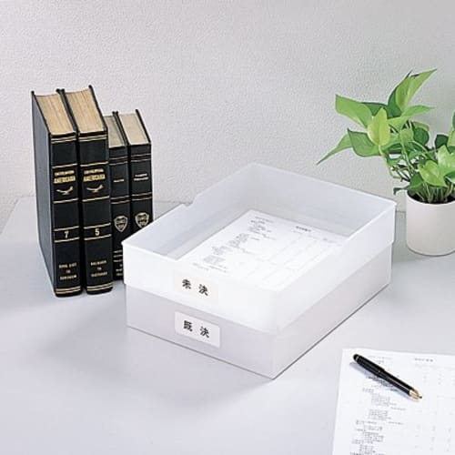 Environmentally Friendly Storage Supplies Series Desk Tray Clearance Box Clear Fubo R-1200C Home & Kitchen