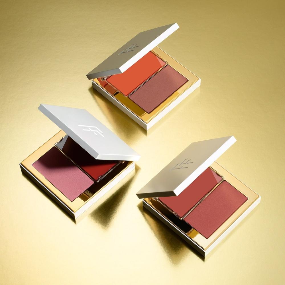 Fashion Fair Cream And Powder Blush Duo .12 Oz   3.4 G Rich Plum