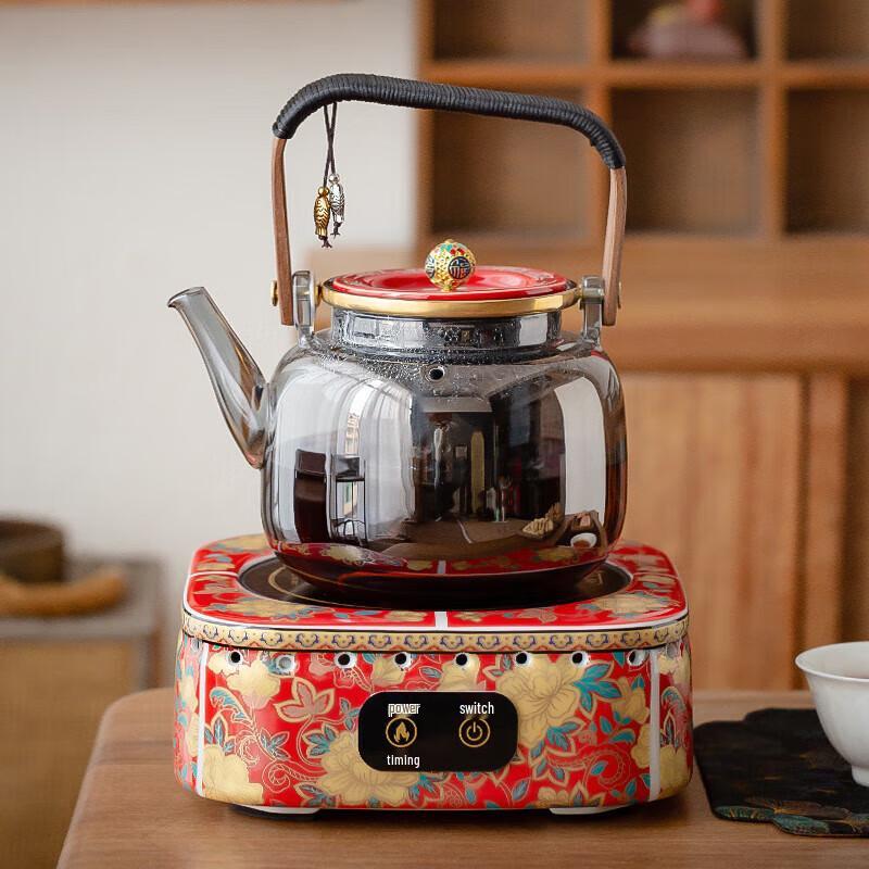 Ceramic Enamel Tea Kettle