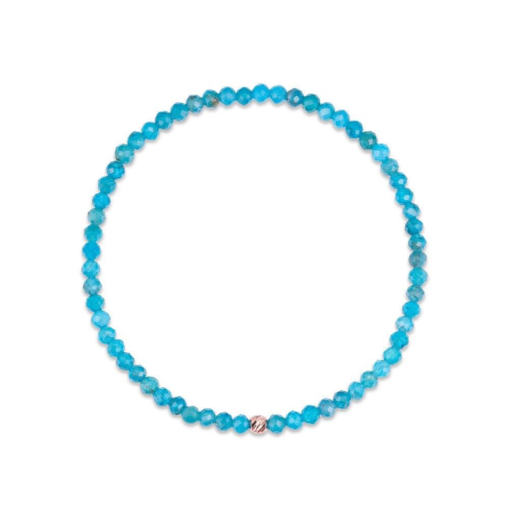 

[Dorocy] 14K Color Flare Bracelet (Natural Stone)_Apatite 17cm
