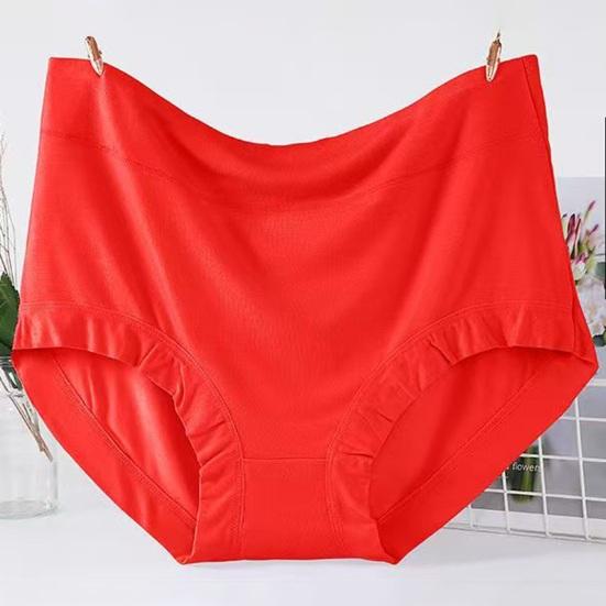 Cotton Underwear for Women Seamless Plus Size High Waisted Full Coverage Briefs Ladies Soft Stretch Tummy Control Panties