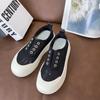 Breathable mesh shoes, round toe platform shoes, sneakers, versatile casual shoes, women's shoes