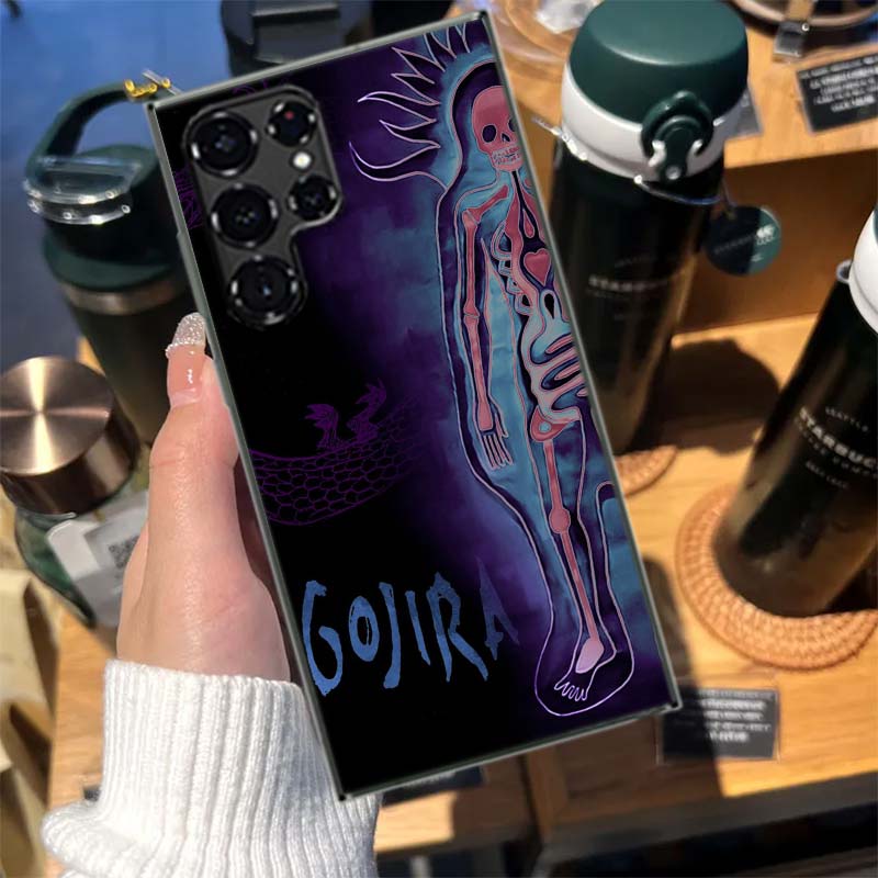

G-Gojira Band Cases Phone Case for Samsung Galaxy S26 Ultra S25 Edge S24 S23 FE S21 Plus S20 S22 S10 Cover TPU Capa Shell Shockp Samsung S24 Ultra