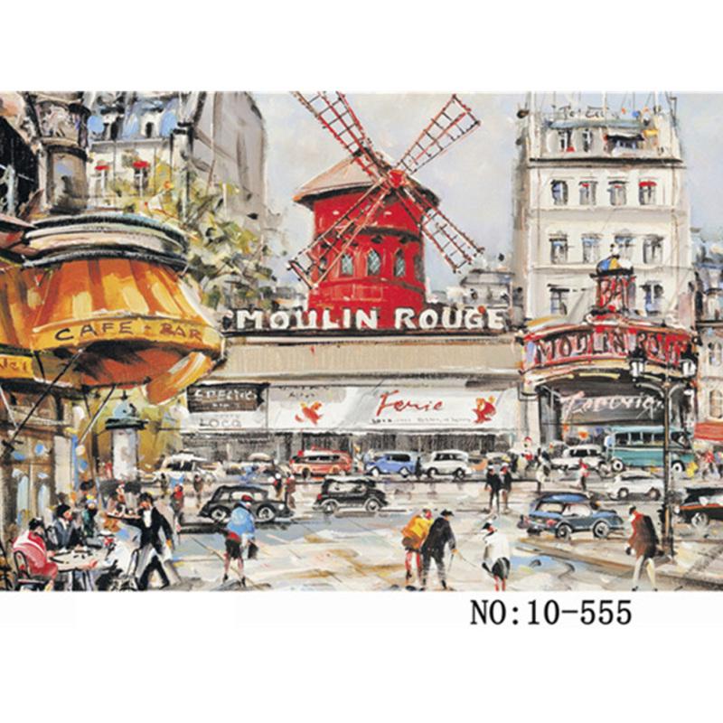 1000 dílků Landscape Puzzle Vzdělávací hračky pro dospělé Děti Dětské hry