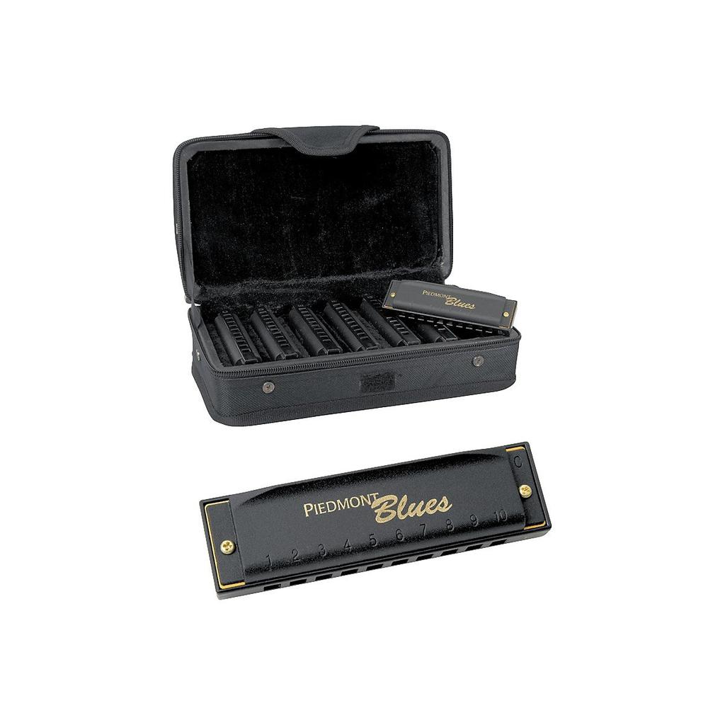 Hohner Piedmont Blues Pack with Case Product 7-Harmonica