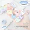 4/6Pcs Mini Multifunctional Clip Sealing Clips Can Stand Upright Storage Clip Binding Clip File Clip Binding Paper Handbook Clip